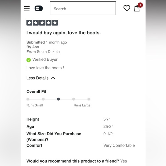 Compare at Buckle $70! Misty Fringe Western Ankle Boot - Picture 10 of 13